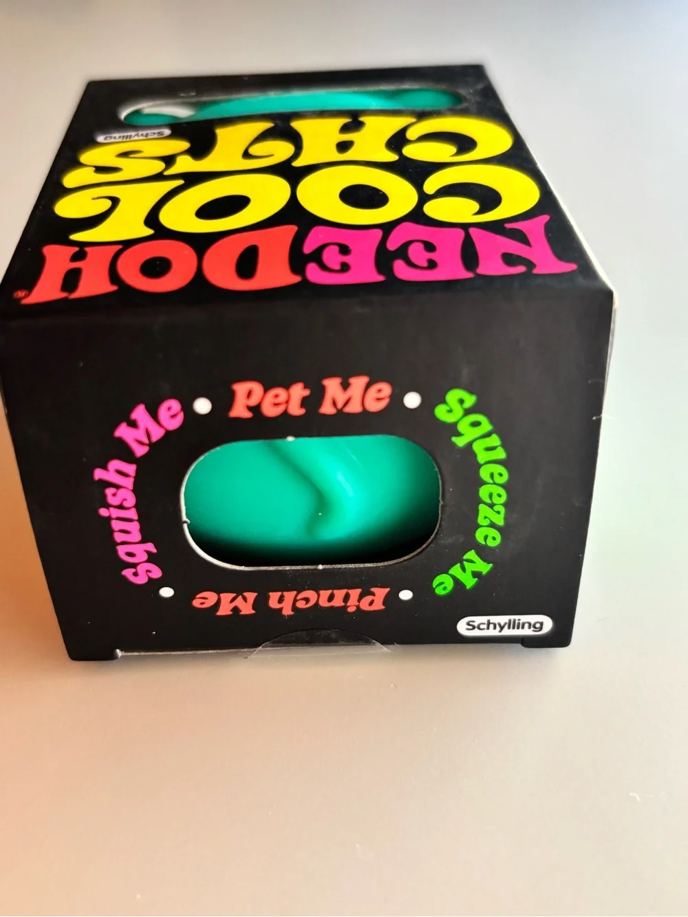 NeeDoh Cool Cats Teal Stress Toy - Teal
